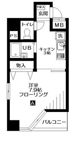 ジョワメゾン田端の間取り