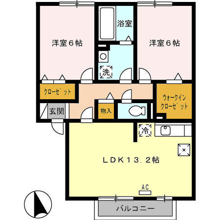 ルミエールの間取り