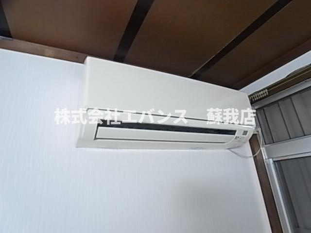 【設備】 | 蘇我野ハウス | エアコン付きです