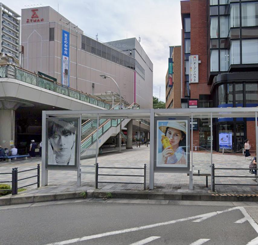 府中市府中町１丁目の店舗事務所の周辺