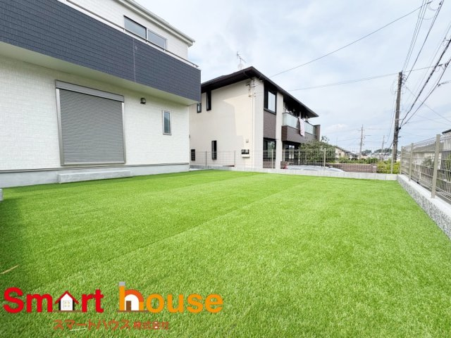 町田市東玉川学園１丁目　新築1棟の庭|お庭での家庭菜園・ガーデニングを通じて、お子様と一緒に育てていくと、思い出も増えていきそうですね♪