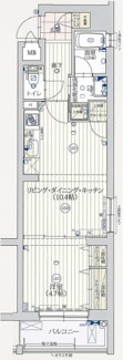【間取り】 | ベラジオ雅び京都烏丸西
