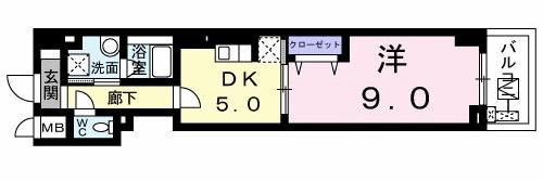 ミッド　ヴィラ　レジデンスの間取り