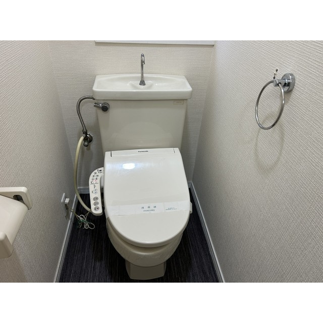 只見ハイツの洗面所