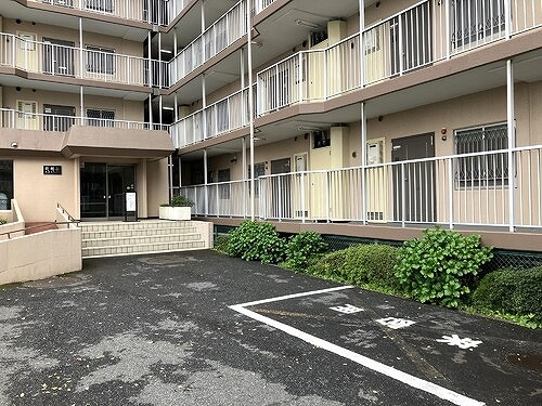 北越谷スカイハイツのエントランス|エントランス　※2026年04月の写真