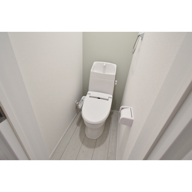 ユーコート櫛原のトイレ|落ち着いたトイレです