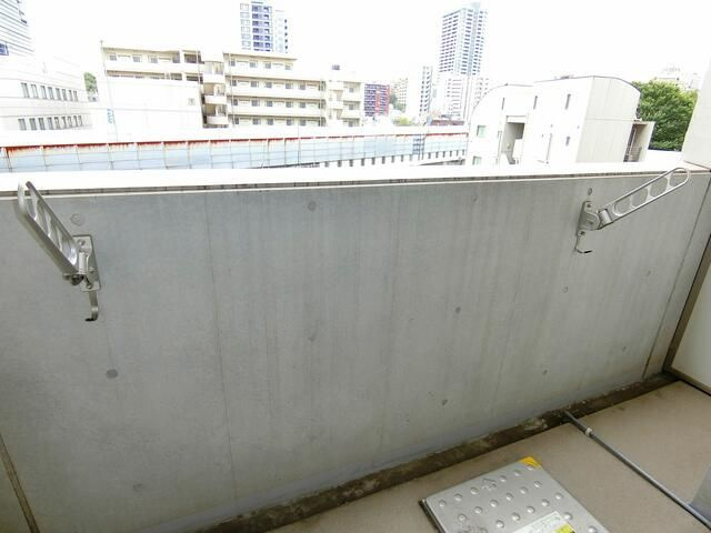 ミュゼ南麻布のバルコニー