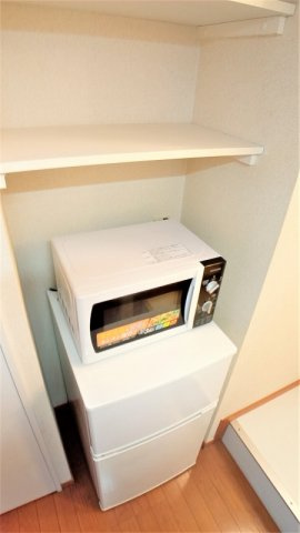 レオパレスＳｍｉｌｅ．ｋのその他|冷蔵庫・電子レンジ付
