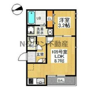 【間取り】 | Grandtic Libra浅間町 | 間取りです。