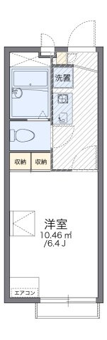 レオパレスフローレンスＨＮの間取り