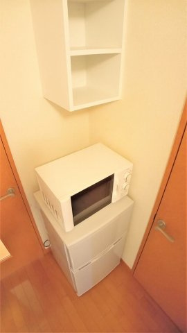レオパレスフレンズのその他|冷蔵庫・電子レンジ付