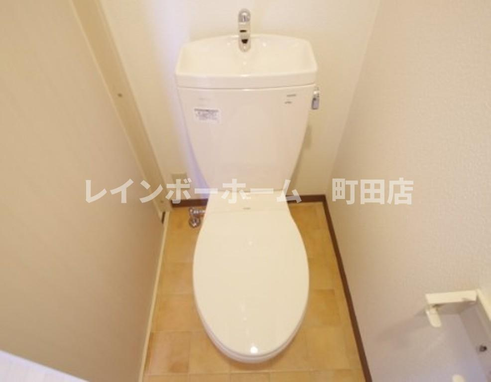 ヴィラアンジュ※初期費用分割後払いサービス利用可能物件のトイレ