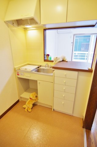 ライフパルのキッチン|※写真は別部屋のもの