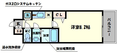 アドバンス大阪ソルテの間取り|アドバンス大阪ソルテ　間取り