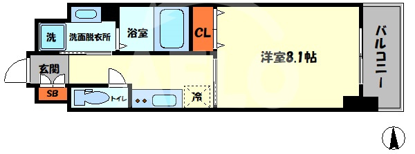 グランバース福島の間取り|グランバース福島　間取り