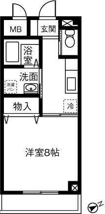 フォアサイトＹＵＫＩの間取り|間取り図