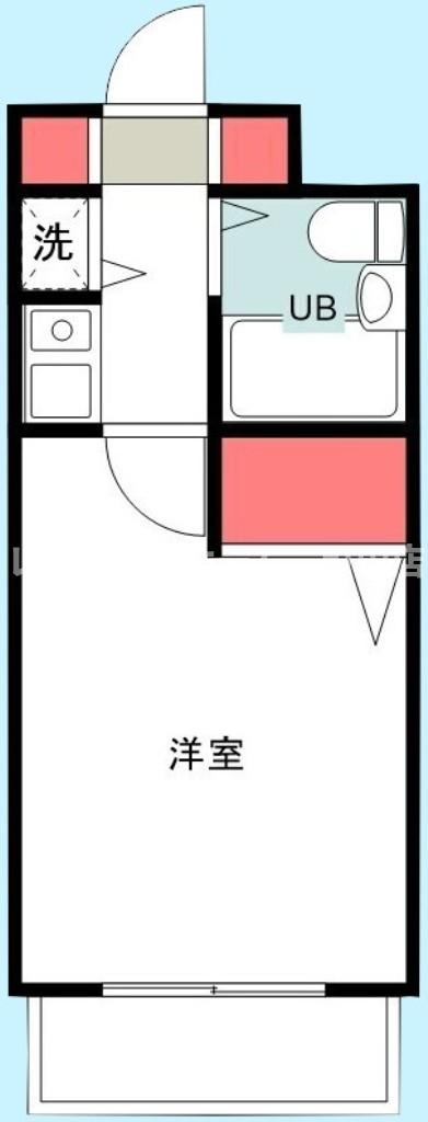 シティーハイム２１※初期費用分割あと払いサービス利用可能物件の間取り