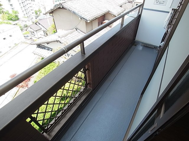 ベルメゾンのバルコニー|バルコニー明るいです