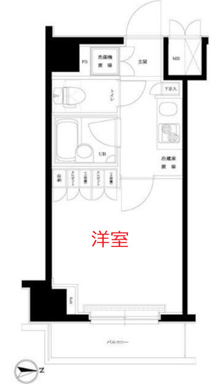 【間取り】 | ルーブル川崎伍番館