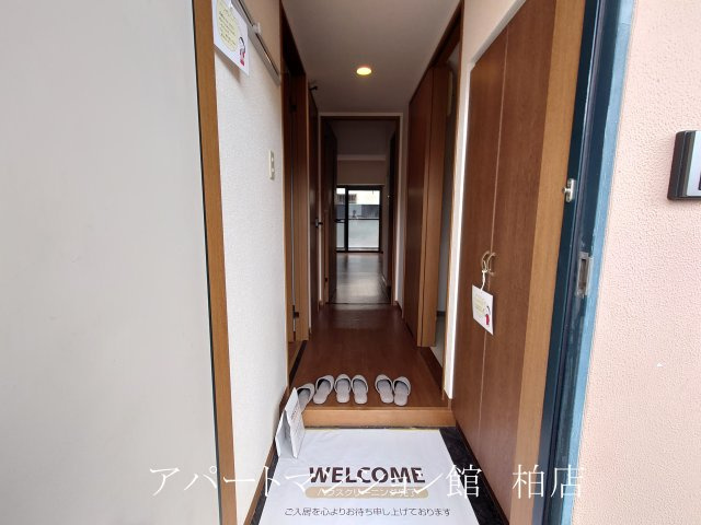 ヌーベルバーグ北柏の玄関