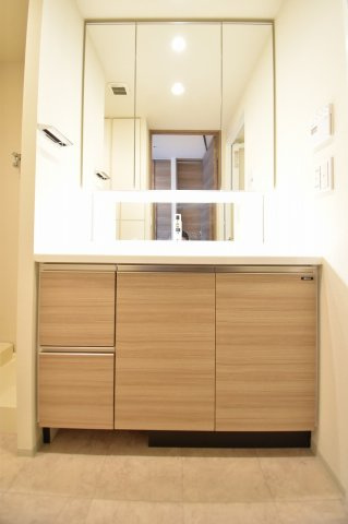 ブランズタワー御堂筋本町の洗面所
