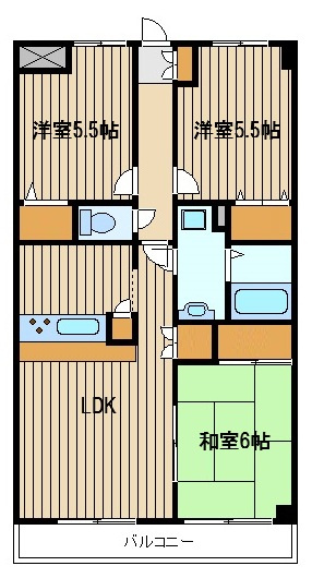 【間取り】 | ヴィルヌーブ