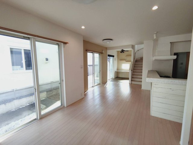中古戸建の居間・リビング