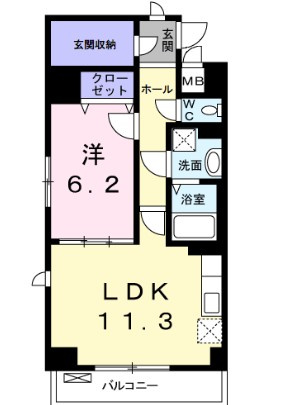サンライズコードの間取り