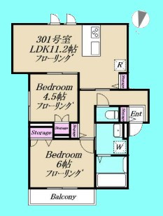 【間取り】 | めぞん梅の里 | めぞん梅の里
