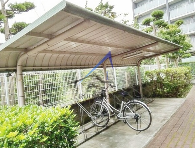 成長第一ハイツのその他共用部分|駐輪スペースです。