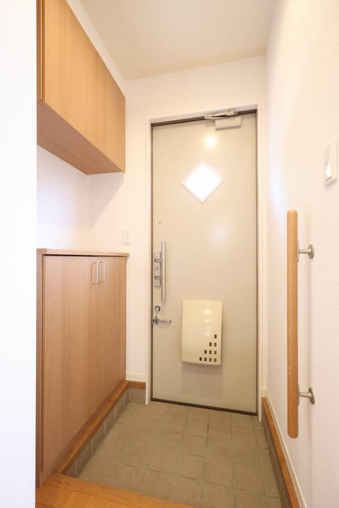 カーザ　アルタの玄関