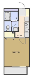 【間取り】 | ファインコート　Ｍ | 間取りです。