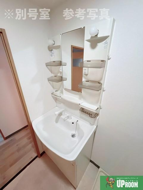 ラクール中切の洗面所