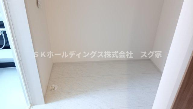 亀岡市篠町広田２期新築戸建て住宅のランドリースペース