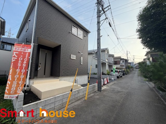 相模原市中央区淵野辺本町第36　新築1棟の前面道路含む現地写真