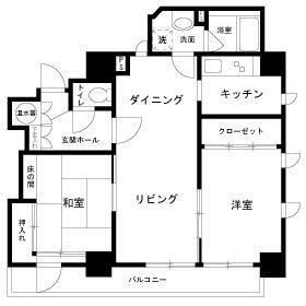 タワーズ１０の間取り