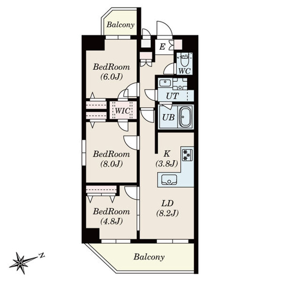 【間取り】 | S-RESIDENCE神沢afford(アフォード)