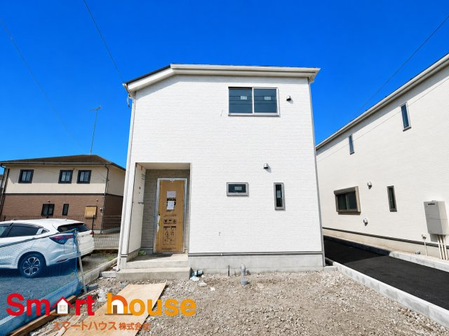 相模原市緑区大島第58　新築全4棟の外観|閑静な住宅街に堂々登場！ナチュラルで温かみのある木目調の内装も魅力です。土日祝日即日ご案内可能です♪