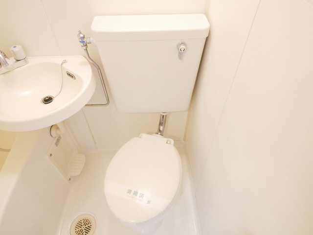 大阪市浪速区塩草３丁目の賃貸マンションのトイレ