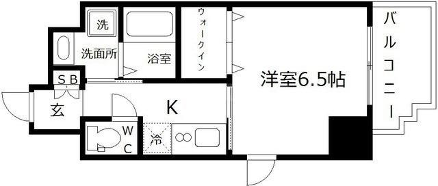 アール大阪グランデの間取り|アール大阪グランデ　開放感ある間取り