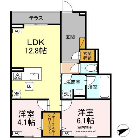 【間取り】 | コンフォールヴィラージュ
