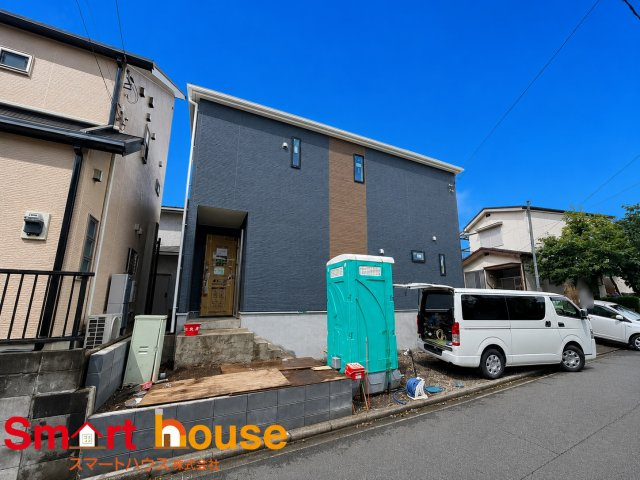 相模原市緑区橋本第12　新築1棟の外観|閑静な住宅街に堂々登場！ナチュラルで温かみのある木目調の内装も魅力です。土日祝日即日ご案内可能です♪