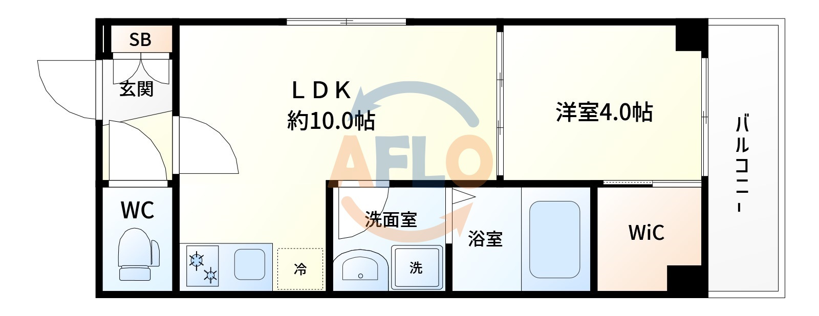 Raffine大阪九条の間取り|Raffine大阪九条　間取り