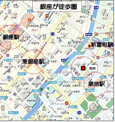【地図】 | ムルーエ築地