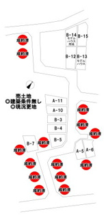 【区画図】 | 【販売区画１０】土地面積約３０．２９坪～約３８．１６坪！夢のマイホームを実現してくださいね♪