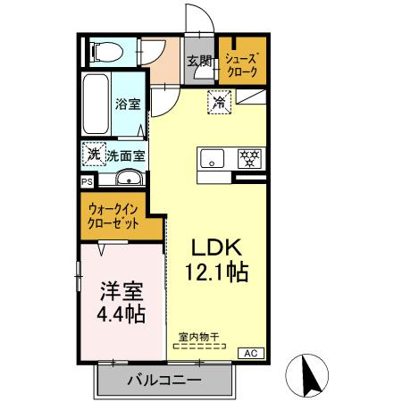 プランドールの間取り