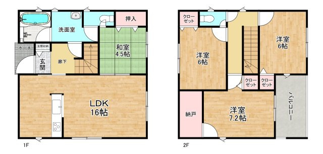 クレードルガーデン北条町栗田　第1　１号棟