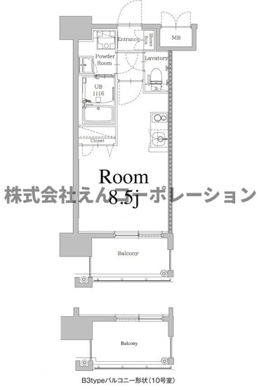【間取り】 | エンクレスト天神LIFE