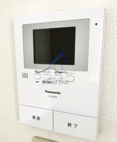 ヒルコート江森のセキュリティ|モニター付きインターホンです。