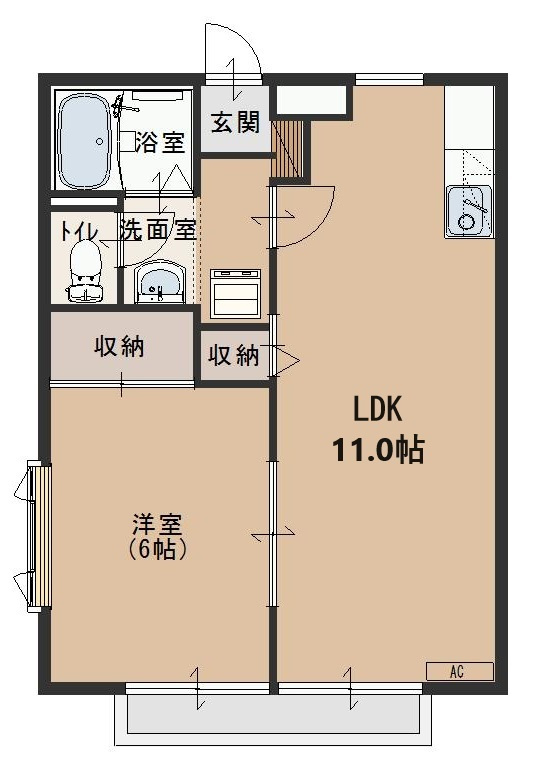 アイルリッチの間取り